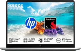 HP Omnibook 3 E2FQ3PA Laptop (Qualcomm Snapdragon X/ 8GB/ 512GB SSD/ Win11 Home)