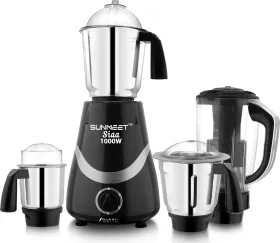 Sunmeet Siaa 1000W Juicer Mixer Grinder (4 Jars)