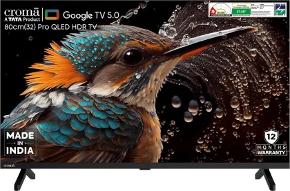 Croma CREL032HGQ024650 32 inch HD Ready Smart QLED TV