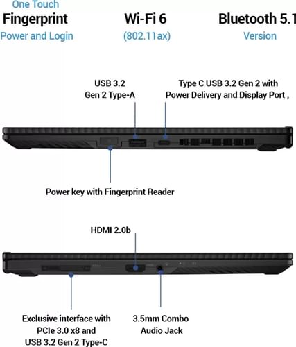 Asus ROG Flow X13 GV301QH-K5062TS Gaming Laptop (AMD Ryzen 9/ 32GB/ 1TB SSD/ Win10 Home/ 4GB Graph)