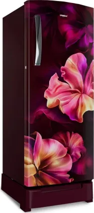 Whirlpool 215 IMPRO ROY INV Wine Silk-Y 215 L 5 Star Single Door Refrigerator