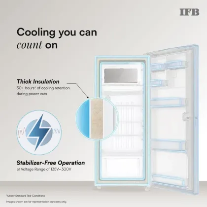 IFB IFBDC-213BXBWE 187 L 2 Star Single Door Refrigerator