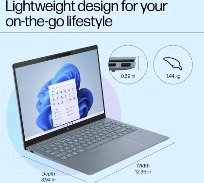 HP Pavilion Plus 14-ew1082TU Laptop (Intel Core Ultra 5 125H/ 16GB/ 512GB SSD/ Win 11)