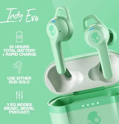 Skullcandy Indy Evo True Wireless Earbuds