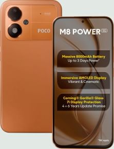 Poco M8 Power 5G (8GB RAM + 128GB) vs OnePlus 13 (24GB RAM+ 1TB)