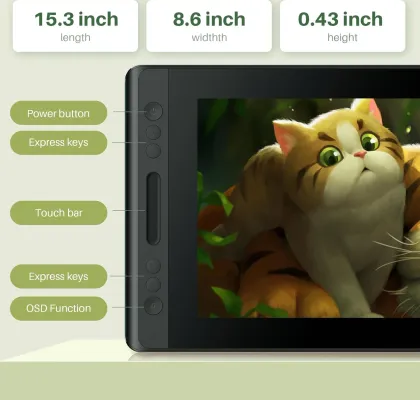 Huion Kamvas Pro 13 Drawing Graphical Tablet - image 4