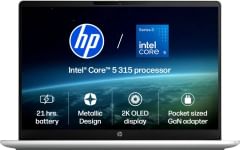 HP OmniBook 3 14-ht0242TU AI Laptop ( Intel Core Ultra 5 315/ 12GB/ 512GB SSD/ Win11 Home)