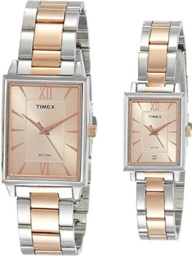 Timex TW00PR217 Watch - For Couple | 1 Year Warranty