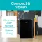 BLACK+DECKER BCRK25B 2.5 Cu Ft Single Door Mini Refrigerator