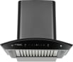 Eurodomo Hood Classy Plus HC SC BF BK 60 cm Wall Mounted Chimney