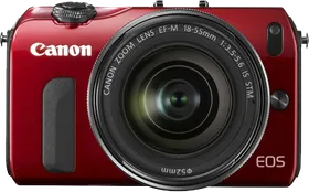 Canon EOS-M Mirrorless (18-55mm IS STM Lens+Speedlite-90x Flash)