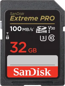 SanDisk Extreme Pro 32GB UHS-1 SDHC Memory Card