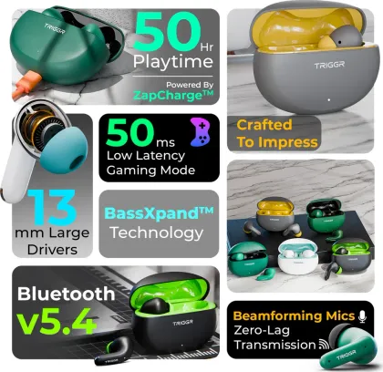 TRIGGR Ultrabuds N3 True Wireless Earbuds