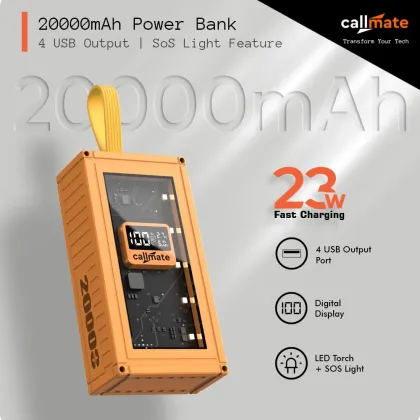 Callmate Ultrafuse 20000 mAh Power Bank - image 3