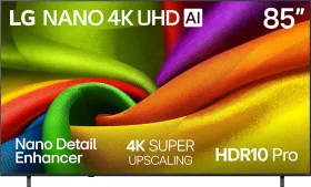 LG Nano NU85 85 inch Ultra HD 4K Smart LED TV (85NU850BPUA)