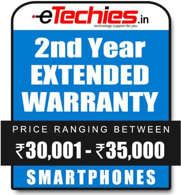 Etechies SmartPhone 1 Year Extended Basic Protection (For Device Worth Rs 30001 - 35000)