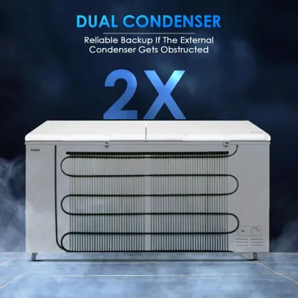 Haier HFC-550CM5 515 L Double Door Combo Freezer