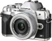 Olympus OM-D E-M10 Mark IV SLR Camera with ED 14-42mm F3.5-5.6 EZ and 40-150mm Lens Kit