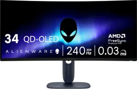Alienware AW3425DW 34 inch WQHD QD-OLED Gaming Monitor