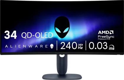 Alienware AW3425DW 34 inch WQHD QD-OLED Gaming Monitor