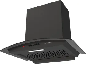 Eurodomo Hood Onyx IN HC PB FL BK 60 Auto Clean Wall Mounted Chimney