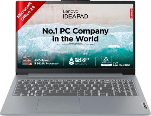Lenovo IdeaPad Slim 3 82XM011AIN Laptop (AMD Ryzen 5 5625U/ 8GB/ 512GB SSD/ Win11 Home)