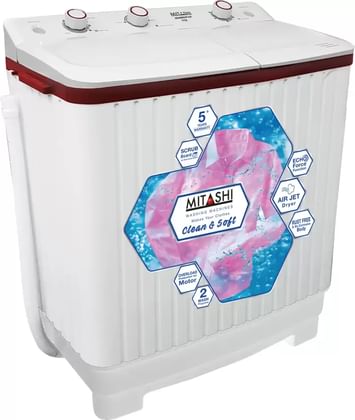 Mitashi MiSAWM62v25 AJD 6.2 kg Semi Automatic Top Load Washing Machine