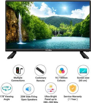 Fly Well 24N 24 inch Full HD LED TV
