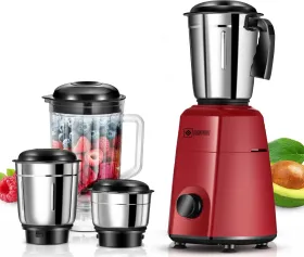 Havok Red 750W Juicer Mixer Grinder