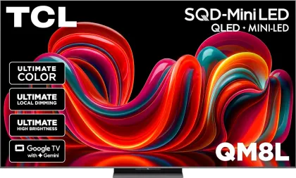 TCL Class QM8L Series 75 inch Ultra HD 4K Smart QLED TV (75QM8L)