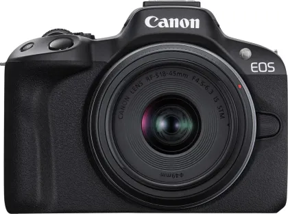 Canon EOS R50 Mirrorless Camera with 18-45mm & 55-210mm Lens