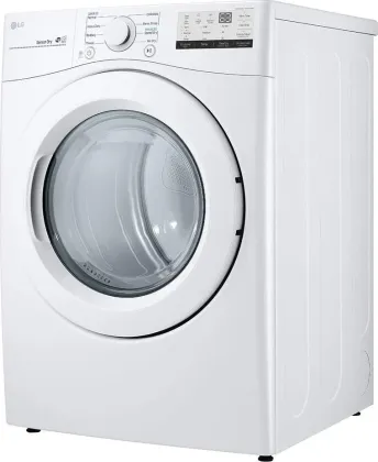 LG DLE3400W 7.4 cu ft Fully Automatic Front Load Dryer