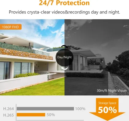 Imou Outdoor CCTV Bullet Security Camera