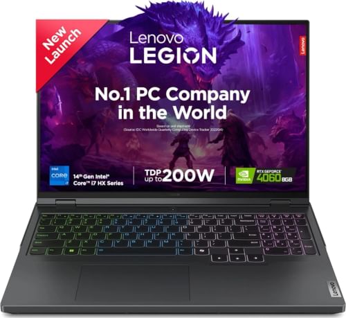 Lenovo Legion Pro 5 83DF00JBIN Gaming Laptop (14th Gen Core i7/ 16GB/ 1TB SSD/ Win11/ 8GB Graph)