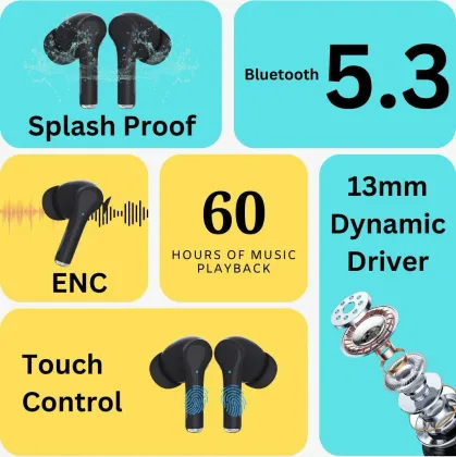 Zusix LuxPods 55 True Wirelss Earbuds