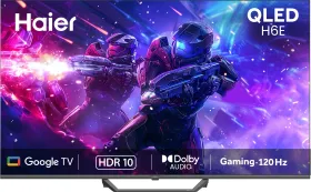 Haier H6E 55 inch Ultra HD 4K Smart QLED TV (55H6E)