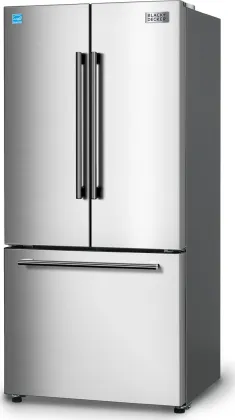 BLACK+DECKER BRF1800GIMS 18 Cu Ft French Door Refrigerator