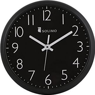 Solimo 11-inch Wall Clocks: Flat 40% OFF