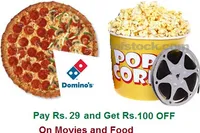 Pay Rs. 29 through PayUMoney to get Rs. 100 off on Rs. 150 at food & movies