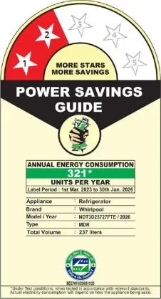 Whirlpool PRONXT DF285 3D PRM Gravity Black 237 L 2 Star Triple Door Refrigerator