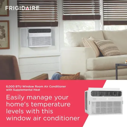 Frigidaire FHWH084WB1 8000 BTU 115V Window AC