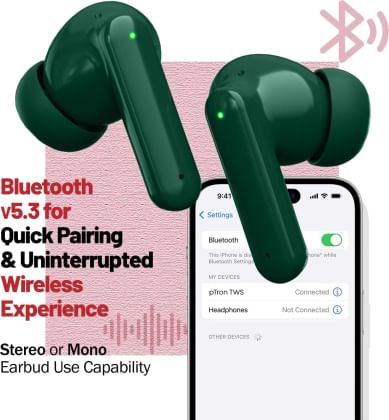 pTron Zenbuds X1 True Wireless Earbuds