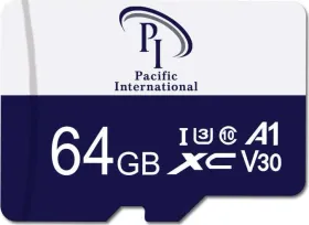 Pacific International 64 GB Micro SDXC UHS-I Memory Card