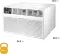 Whirlpool WHAT102-2BW 10000 BTU 230V Window AC