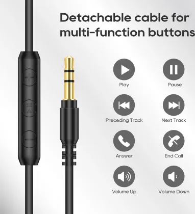 Srhythm HD75 Wired Headphones