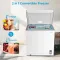 Midea MERC07C4BAWW 7 Cu Ft Single Door Chest Freezer