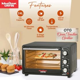 Khaitan Orfin KA-1824 24 L Oven Toaster Grill