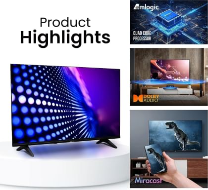 Alt  32HACX 32 inch HD Ready Smart LED TV