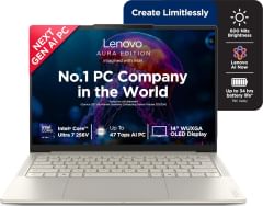 Lenovo Yoga Slim 7 Aura Edition 83JX00H2IN AI Laptop (Intel Evo Core Ultra 7 256V/ 16GB/ 512GB/ Win11)