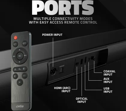 Artis BT X5 60W Bluetooth Soundbar